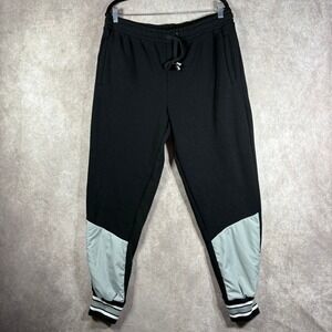 Red Ape Sweatpants Mens Large Black Gray Joggers Athleisure Outdoor Drawstring